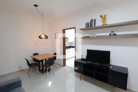 Sala de apartamento para alugar com 3 quartos, 80m² em Tabajaras, Uberlândia