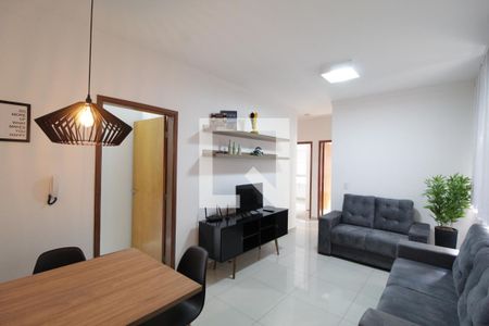 Sala de apartamento para alugar com 3 quartos, 80m² em Tabajaras, Uberlândia