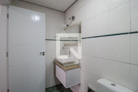 Banheiro da Suíte de apartamento para alugar com 3 quartos, 115m² em Vila Bocaina, Mauá