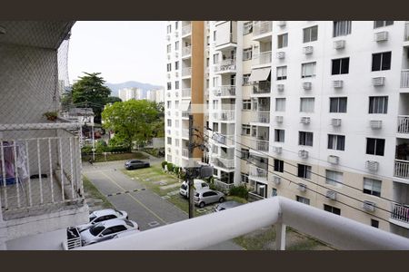 Varanda - Sala de apartamento para alugar com 2 quartos, 42m² em Anil, Rio de Janeiro