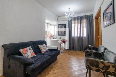 Sala de apartamento à venda com 1 quarto, 35m² em Centro Histórico, Porto Alegre