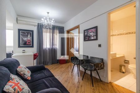 Sala de apartamento à venda com 1 quarto, 35m² em Centro Histórico, Porto Alegre