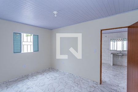 Sala/Quarto de casa para alugar com 1 quarto, 56m² em Parque Peruche, São Paulo