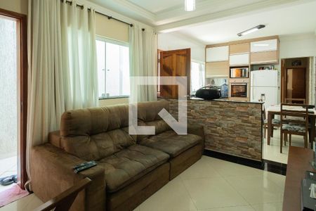 Sala de casa à venda com 3 quartos, 114m² em Jardim Calux, São Bernardo do Campo