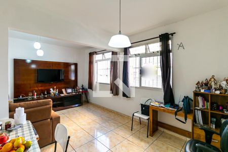 Sala de apartamento à venda com 3 quartos, 100m² em Grajaú, Belo Horizonte