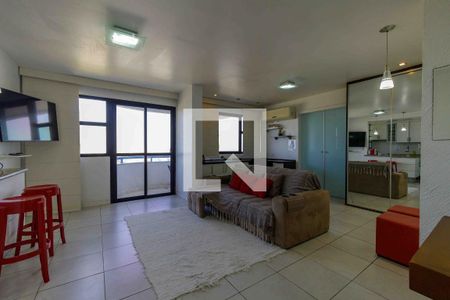 Sala de apartamento para alugar com 1 quarto, 63m² em Recreio dos Bandeirantes, Rio de Janeiro