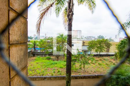 Vista da sala de apartamento à venda com 2 quartos, 50m² em Parque São Vicente, Santo André