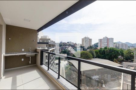 Varanda da Sala de apartamento à venda com 1 quarto, 49m² em Ingá, Niterói