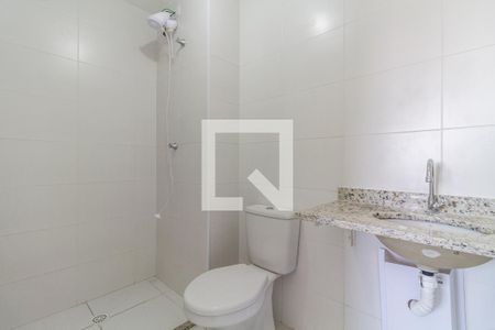 Banheiro de apartamento à venda com 1 quarto, 24m² em Pinheiros, São Paulo