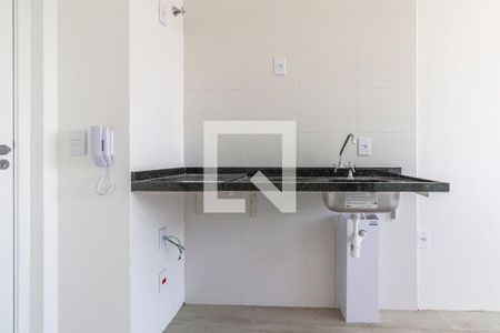 Sala/Cozinha de apartamento à venda com 1 quarto, 24m² em Pinheiros, São Paulo