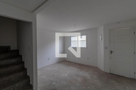 Sala e Cozinha Integrada  de casa de condomínio para alugar com 3 quartos, 94m² em Vila Ré, São Paulo