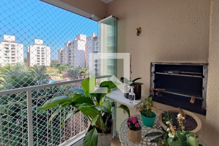 Varanda da Sala de apartamento para alugar com 2 quartos, 64m² em Jardim São Vicente, Campinas