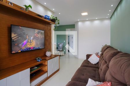 Sala de apartamento à venda com 3 quartos, 69m² em Barcelona, São Caetano do Sul