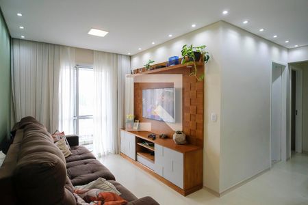 Sala de apartamento à venda com 3 quartos, 69m² em Barcelona, São Caetano do Sul