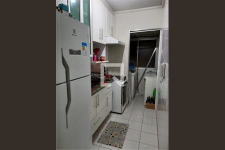 Cozinha de apartamento à venda com 2 quartos, 50m² em Chácara Califórnia, São Paulo