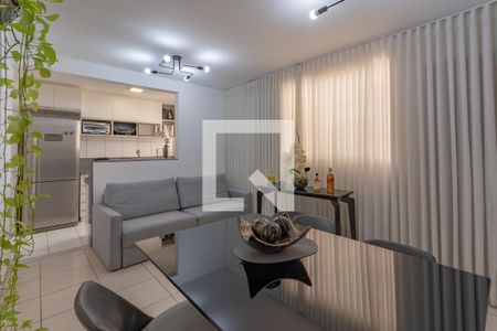 Sala de apartamento à venda com 2 quartos, 49m² em Dona Clara, Belo Horizonte