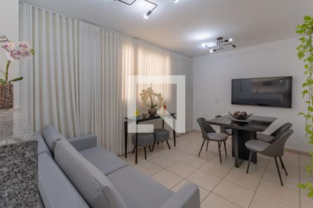 Sala de apartamento à venda com 2 quartos, 49m² em Dona Clara, Belo Horizonte