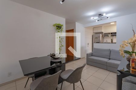 Sala de apartamento à venda com 2 quartos, 49m² em Dona Clara, Belo Horizonte