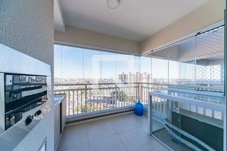 Varanda Gourmet de apartamento para alugar com 2 quartos, 75m² em Vila Apiai, Santo André