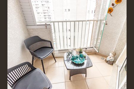 Varanda Sala de apartamento à venda com 2 quartos, 55m² em Belenzinho, São Paulo