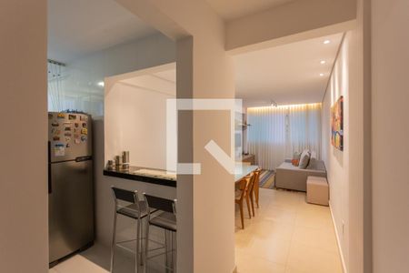 Sala de apartamento à venda com 2 quartos, 62m² em União, Belo Horizonte