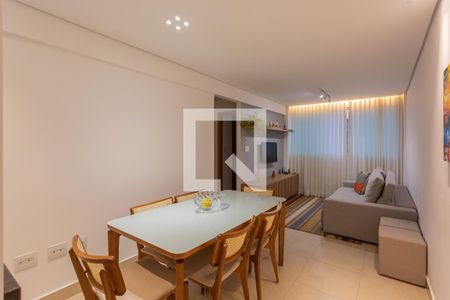 Sala de apartamento à venda com 2 quartos, 62m² em União, Belo Horizonte