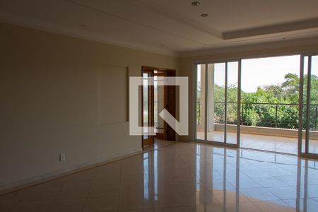 SALA de casa de condomínio à venda com 3 quartos, 469m² em Loteamento Alphaville Campinas, Campinas