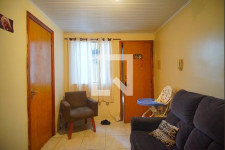 Sala de apartamento à venda com 2 quartos, 38m² em Canudos, Novo Hamburgo