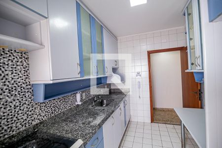 Cozinha de apartamento para alugar com 3 quartos, 87m² em Vila Georgina, Indaiatuba