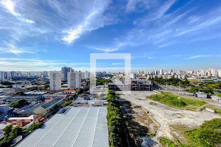 Vista da Varanda de kitnet/studio à venda com 1 quarto, 35m² em Cambuci, São Paulo