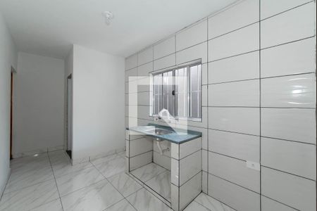 Cozinha de casa para alugar com 1 quarto, 31m² em Vila Santo Estefano, São Paulo