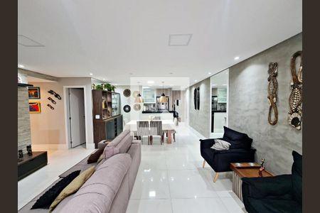 Sala  de apartamento à venda com 3 quartos, 103m² em Centro, Guarulhos