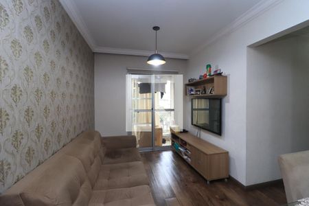 Sala de TV de apartamento à venda com 2 quartos, 71m² em Vila Carlos de Campos, São Paulo