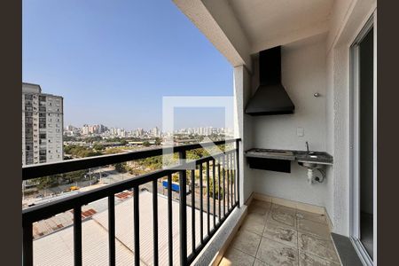 Varanda Sala de apartamento à venda com 2 quartos, 58m² em Vila Metalúrgica, Santo André