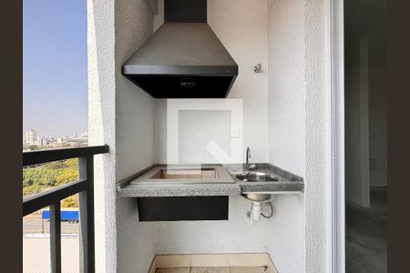 Varanda Sala de apartamento à venda com 2 quartos, 58m² em Vila Metalúrgica, Santo André