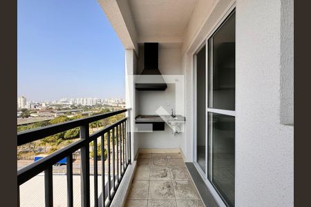 Varanda Sala de apartamento à venda com 2 quartos, 58m² em Vila Metalúrgica, Santo André