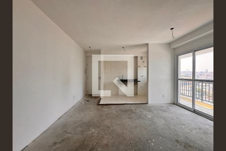 Sala de apartamento à venda com 2 quartos, 58m² em Vila Metalúrgica, Santo André