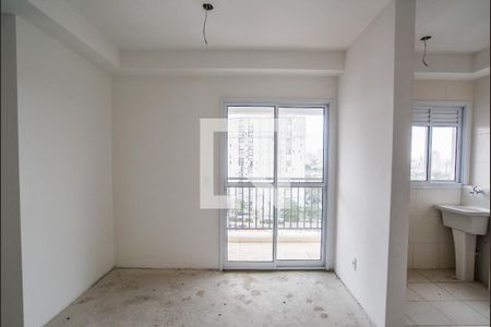 Sala de apartamento à venda com 2 quartos, 54m² em Vila Metalúrgica, Santo André