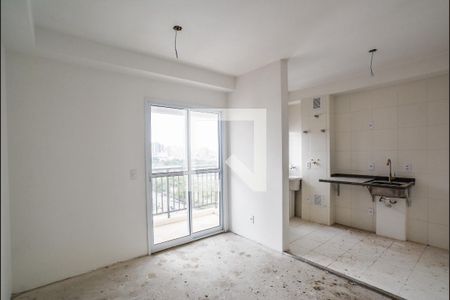 Sala de apartamento à venda com 2 quartos, 54m² em Vila Metalúrgica, Santo André