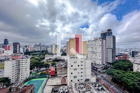 Vista da Varanda de kitnet/studio à venda com 1 quarto, 19m² em Liberdade, São Paulo