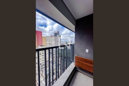 Varanda da Sala/Quarto de kitnet/studio à venda com 1 quarto, 19m² em Liberdade, São Paulo