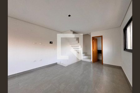 Sala de casa à venda com 2 quartos, 96m² em Vila Eldizia, Santo André