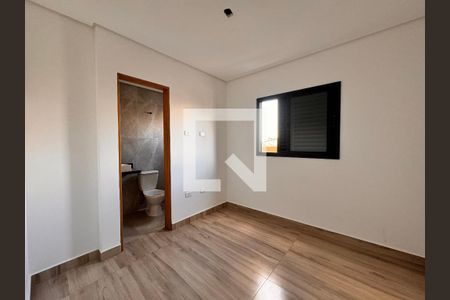 Suite 1 de casa à venda com 2 quartos, 96m² em Vila Eldizia, Santo André