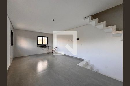 Sala de casa à venda com 2 quartos, 96m² em Vila Eldizia, Santo André