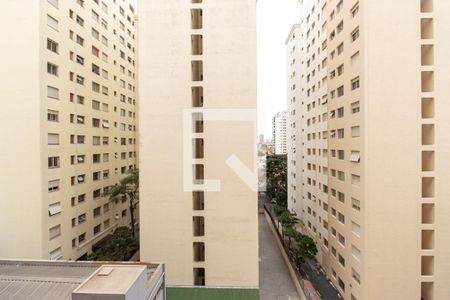 Sala - Vista  de apartamento à venda com 1 quarto, 46m² em Cambuci, São Paulo