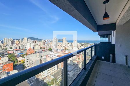 varanda de kitnet/studio para alugar com 1 quarto, 30m² em Enseada, Guarujá