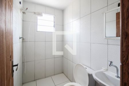 Banheiro da Suíte de casa para alugar com 2 quartos, 70m² em Jacutinga, Mesquita