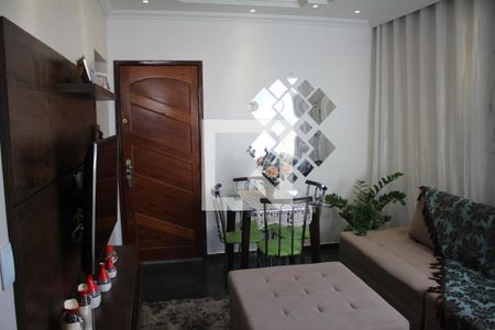 Sala de apartamento à venda com 2 quartos, 50m² em Jardim Riacho das Pedras, Contagem