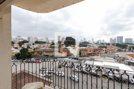 Varanda da Sala de apartamento para alugar com 3 quartos, 95m² em Campo Belo, São Paulo