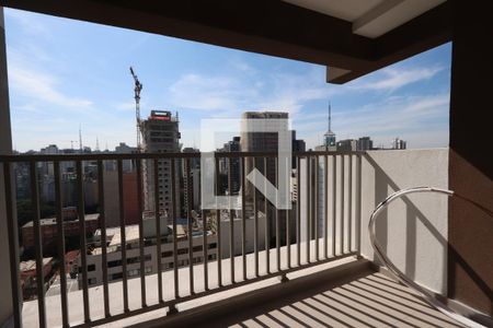 Varanda Studio - ambiente quarto de kitnet/studio para alugar com 1 quarto, 22m² em Vila Mariana, São Paulo